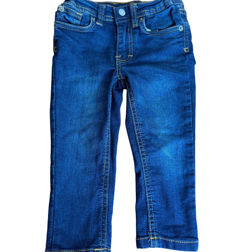 SALE Buffalo David Bitton Jeans 2T Dark Wash Adjustable Waistband Skinny Fit‎
